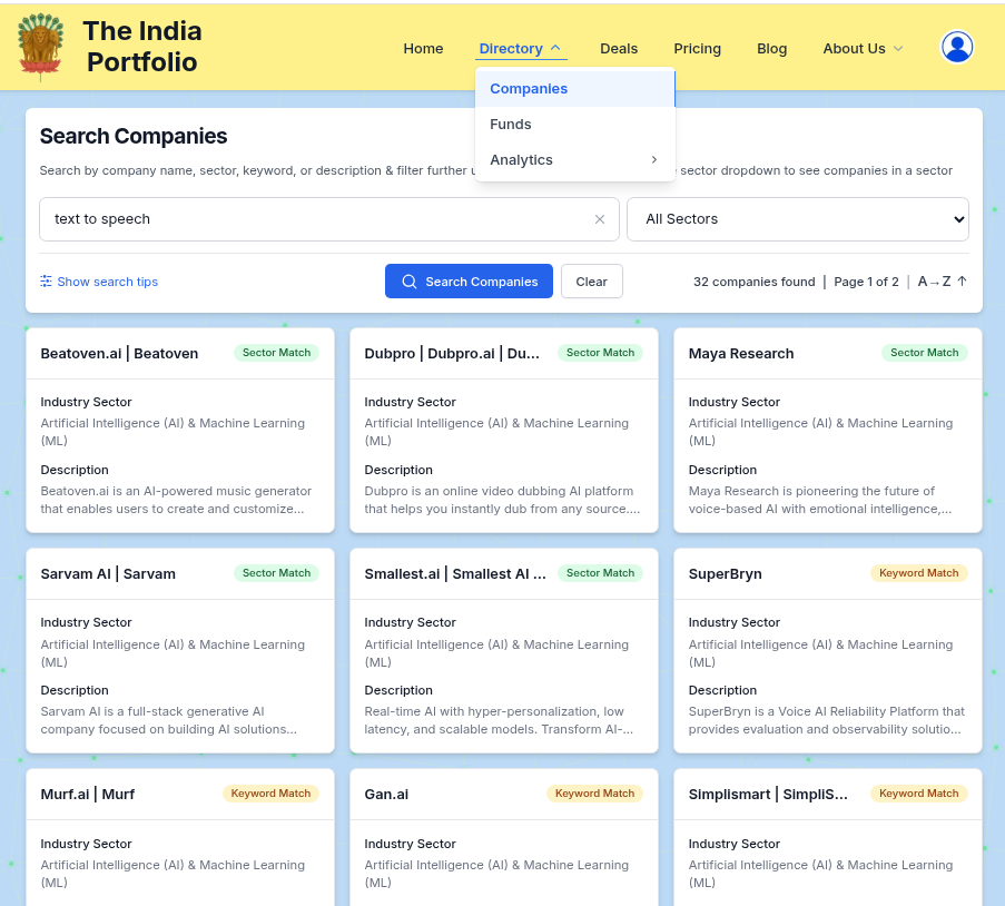 Search Companies